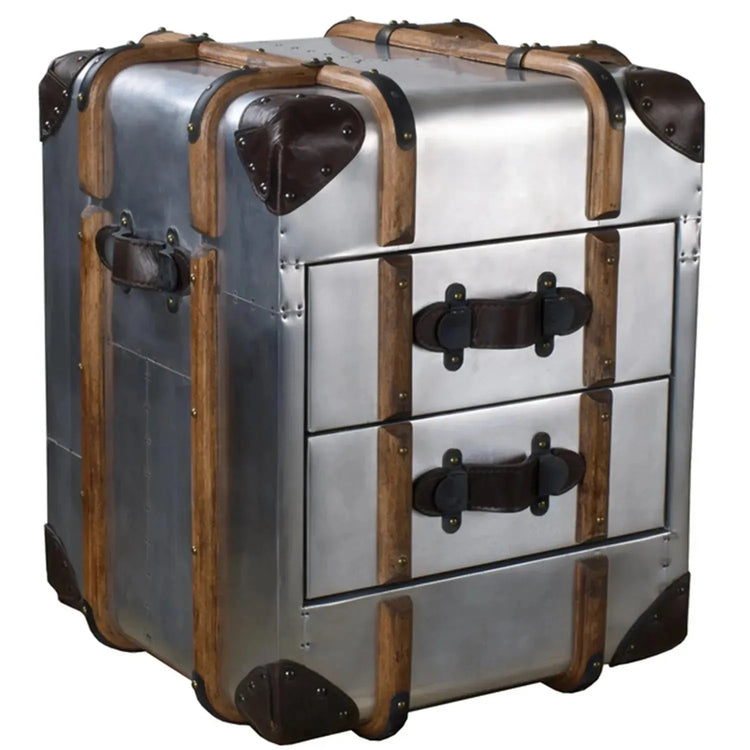 Industrial Aluminium Side Table RICHARDS' TRUNK Good to Know Preview-1