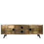 Industrial Aluminium TV Console JETBRASS