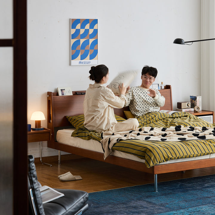 Vintage boxwood bed aurora in still life.