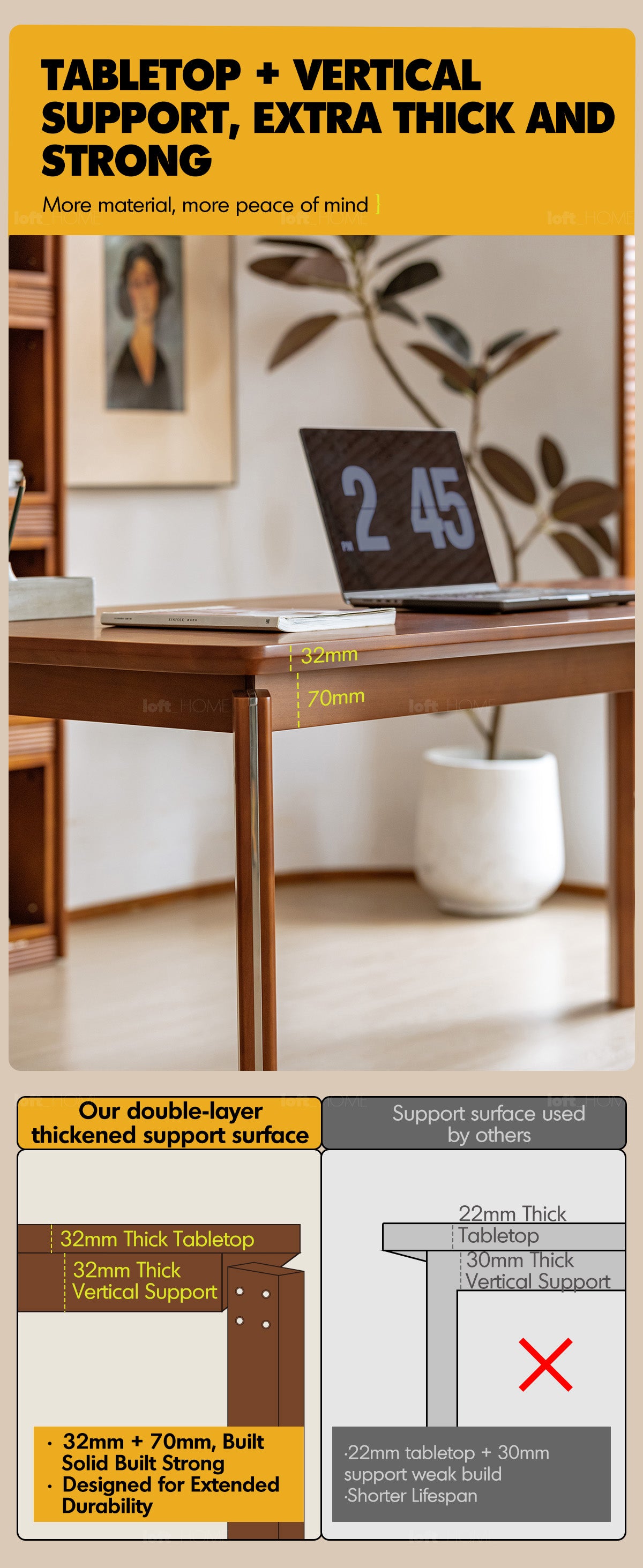Vintage Boxwood Dining Table ESSAN Good to Know - 8