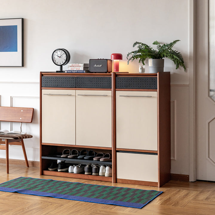 Vintage boxwood modular shoe cabinet mies size charts.