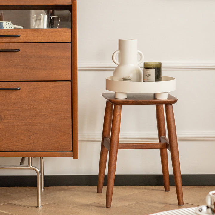 Vintage boxwood stool mellow size charts.