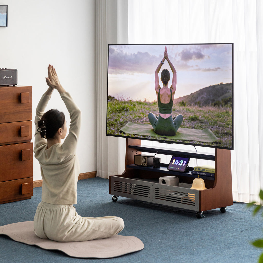 Vintage boxwood tv hanger mies in real life style.