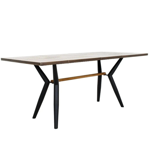 Industrial Brass Dining Table LUCIEN BRASS Good to Know Preview-1