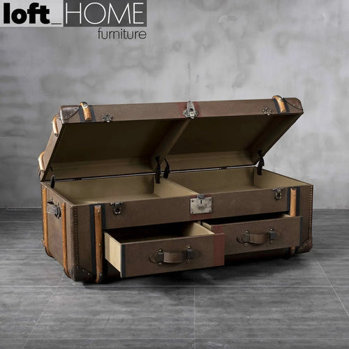 Vintage Canvas Coffee Table RICHARDS' TRUNK Good to Know Preview-1