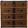 Vintage Canvas Drawer Cabinet RICHARDS' TRUNK CANVAS