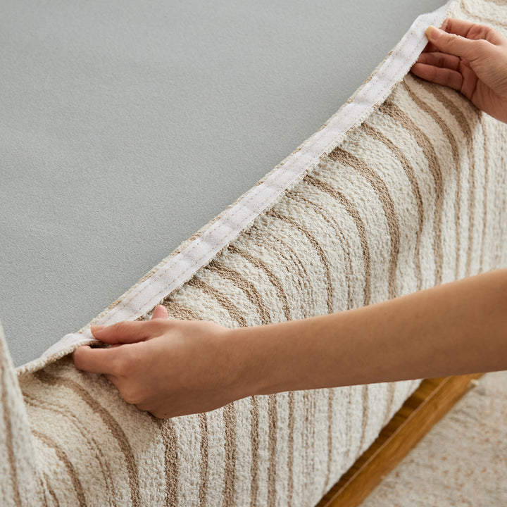 Vintage chenille velvet fabric 3 seater sofa koala environmental situation.