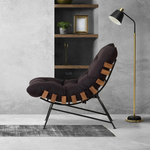 Industrial Fabric 1 Seater Sofa MARVELLA Good to Know Preview-1
