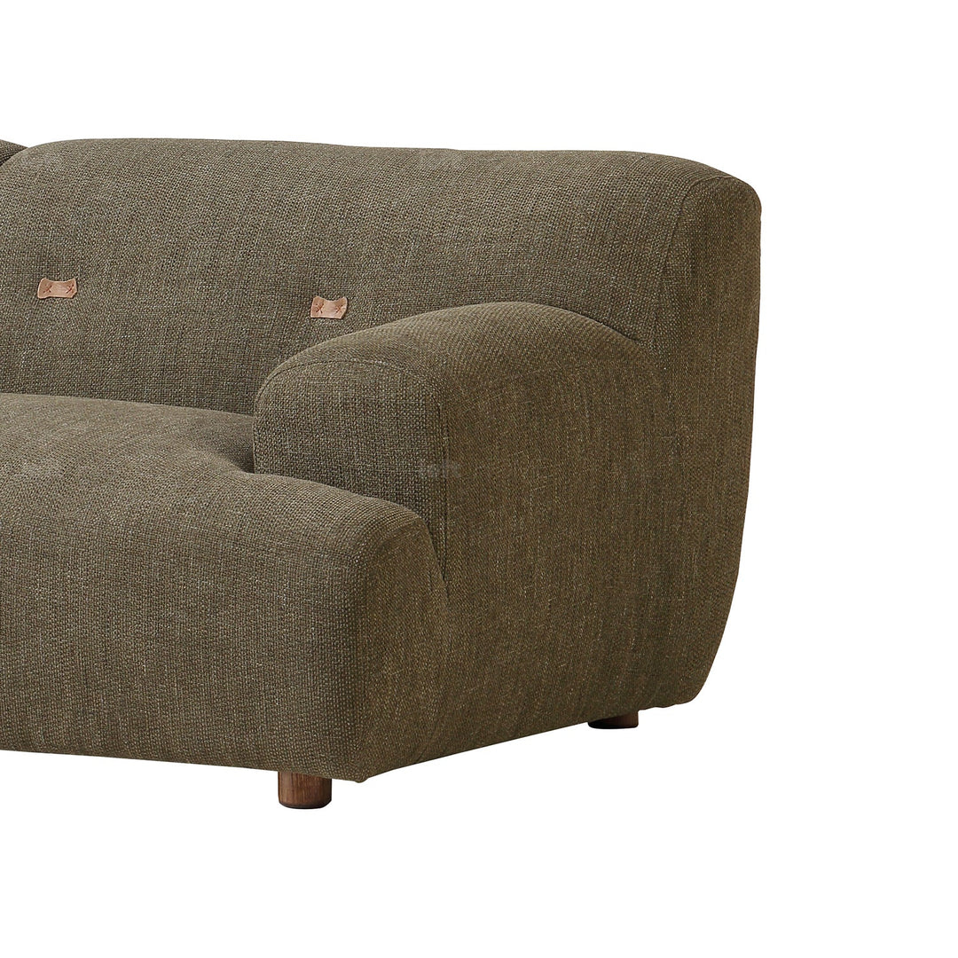 Vintage fabric 3 seater sofa akashi conceptual design.
