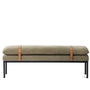 Vintage Fabric Bench HUNTER