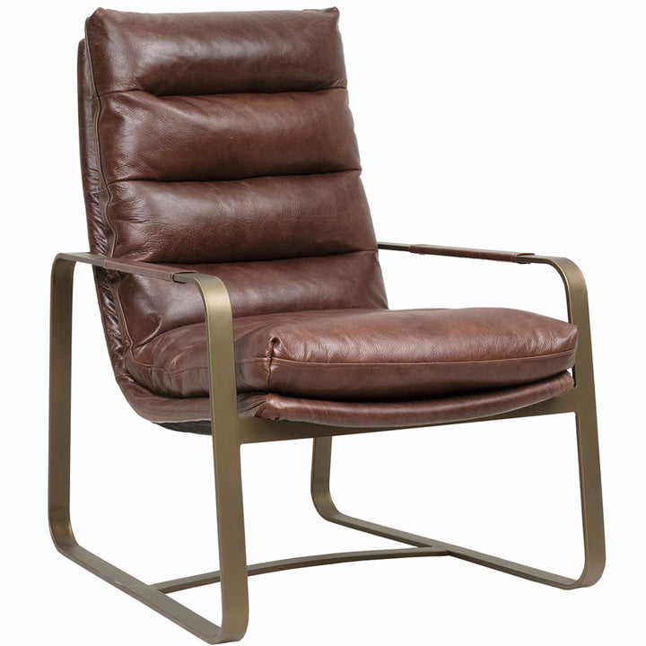 Vintage genuine leather 1 seater sofa bardo environmental situation.