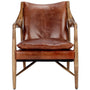Vintage Genuine Leather 1 Seater Sofa COWBOY