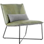 Industrial Genuine Leather 1 Seater Sofa FRANCO