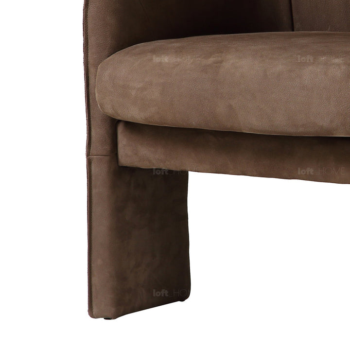 Vintage genuine leather 1 seater sofa vintage joy environmental situation.