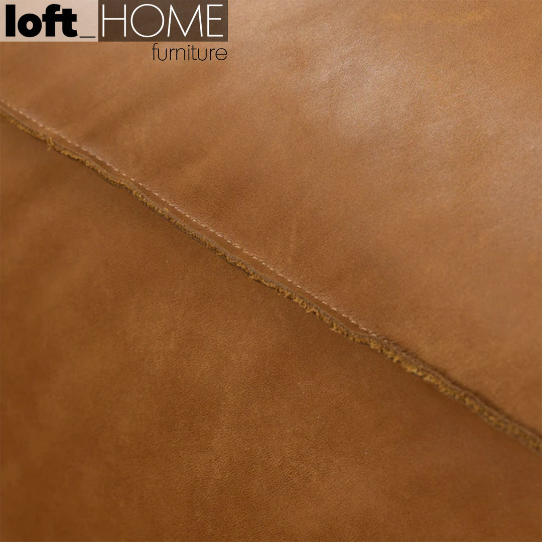 Vintage Genuine Leather 2 Seater Sofa ANTIQUE MASTER