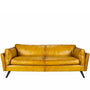 Vintage Genuine Leather 3 Seater Sofa MAGINA
