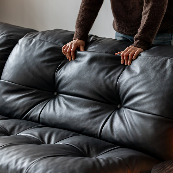 Vintage genuine leather 4 seater sofa riga environmental situation.