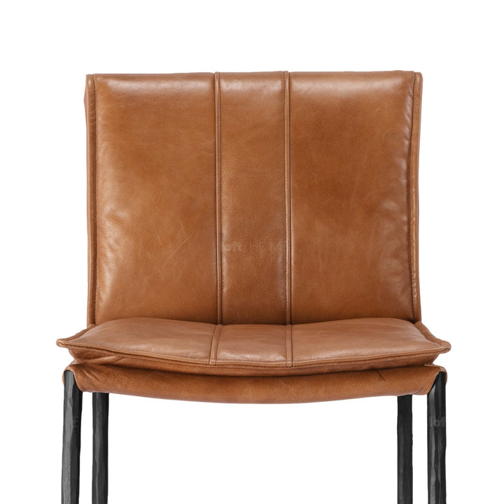 Vintage genuine leather bar chair lux environmental situation.