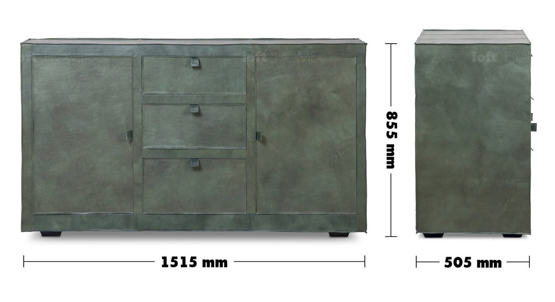 Vintage genuine leather cabinet murphy size charts.