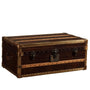 Vintage Genuine Leather Coffee Table LUXURY CROCODILE
