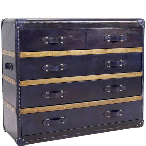 Vintage Genuine Leather Drawer Cabinet OX TRUNK L Good to Know Preview-1