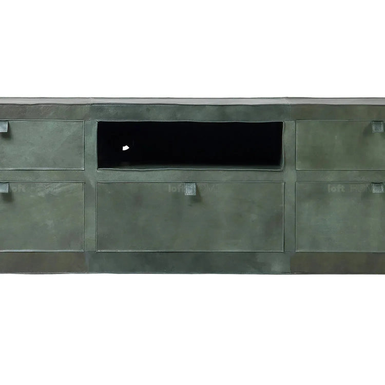 Vintage Genuine Leather TV Console MURPHY Good to Know Preview-1