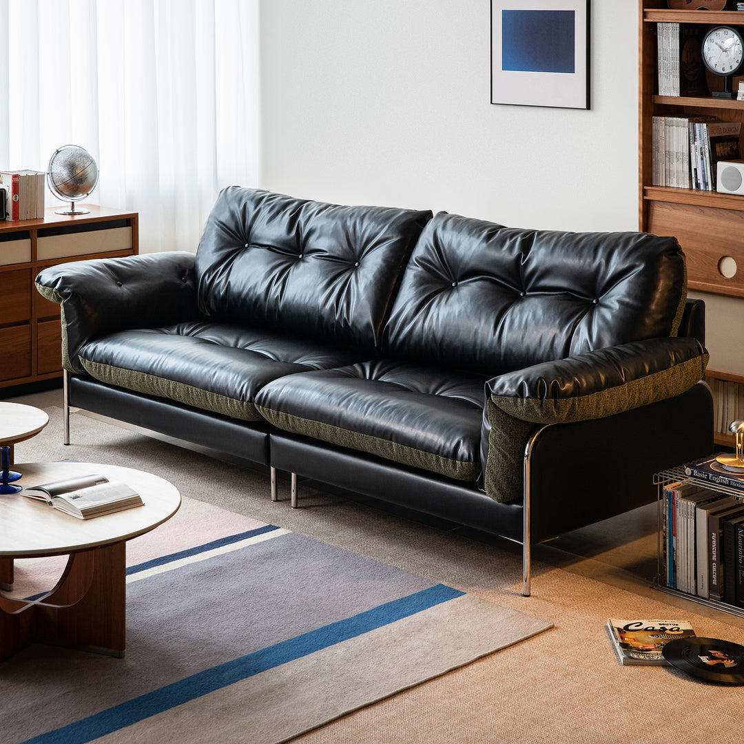 Vintage microfiber leather and fabric 3 seater sofa oasis size charts.