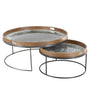 Industrial Oak Wood Coffee Table ART