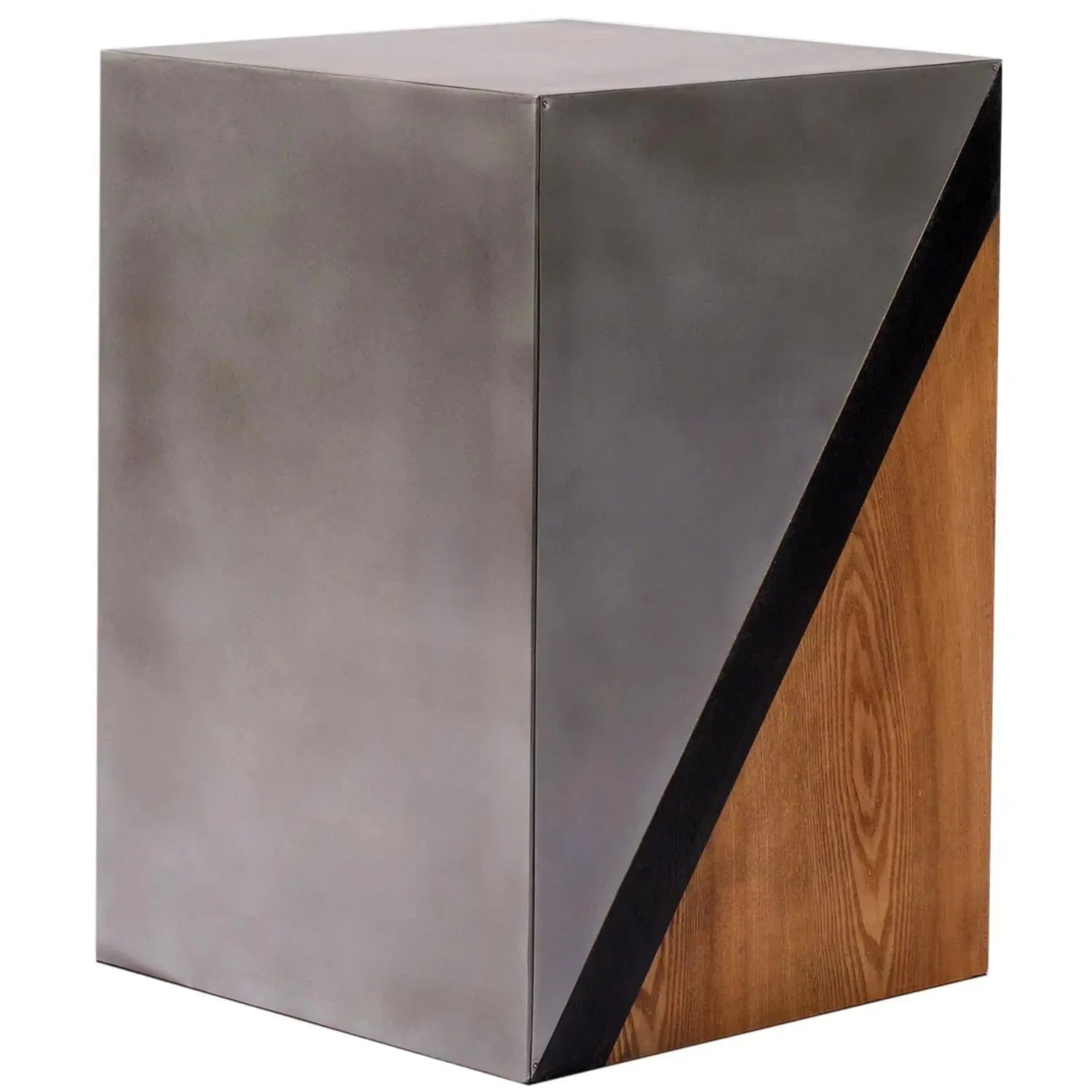 Vintage Oak Wood Side Table VINTAGE – LOFT HOME