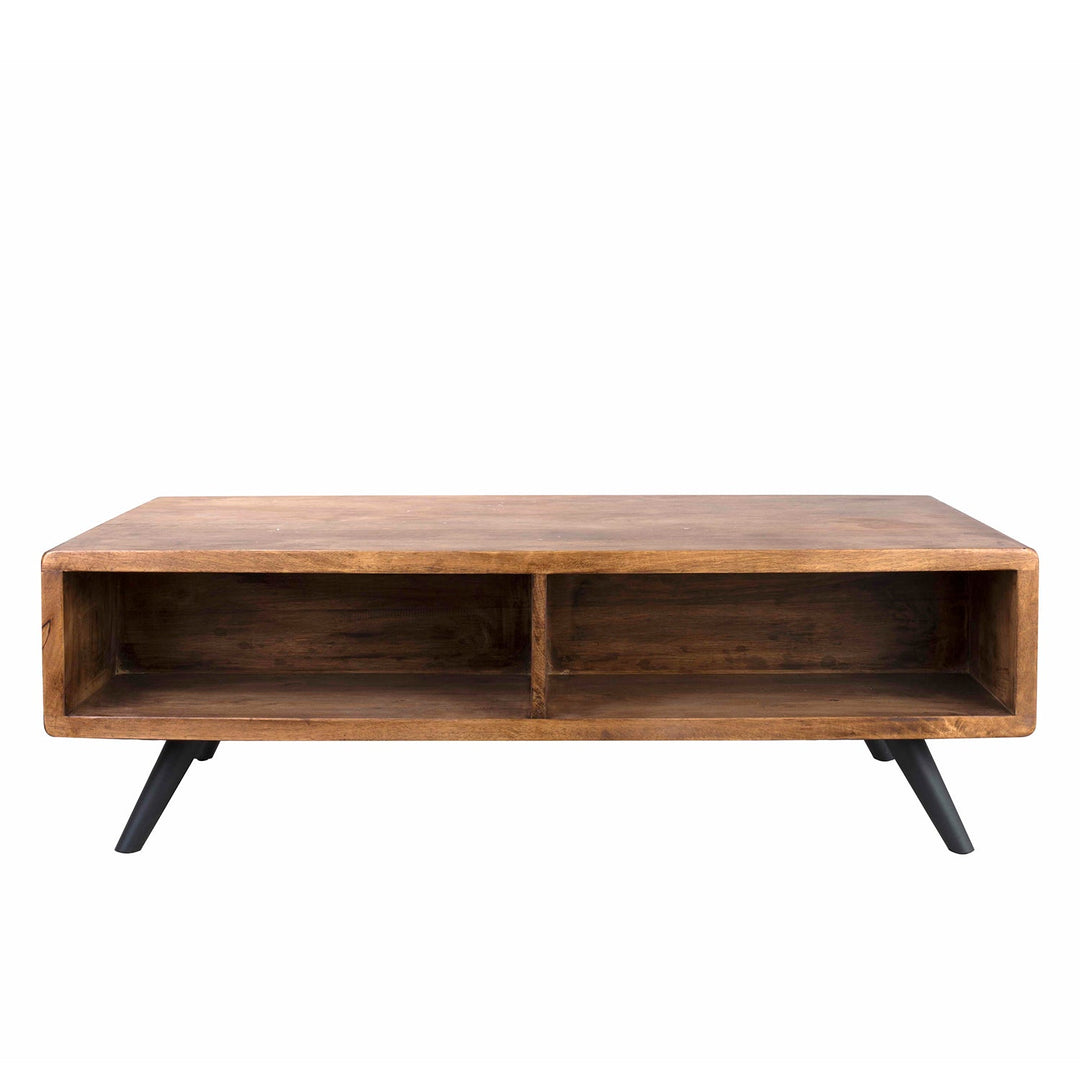 Vintage rubber wood coffee table serb conceptual design.