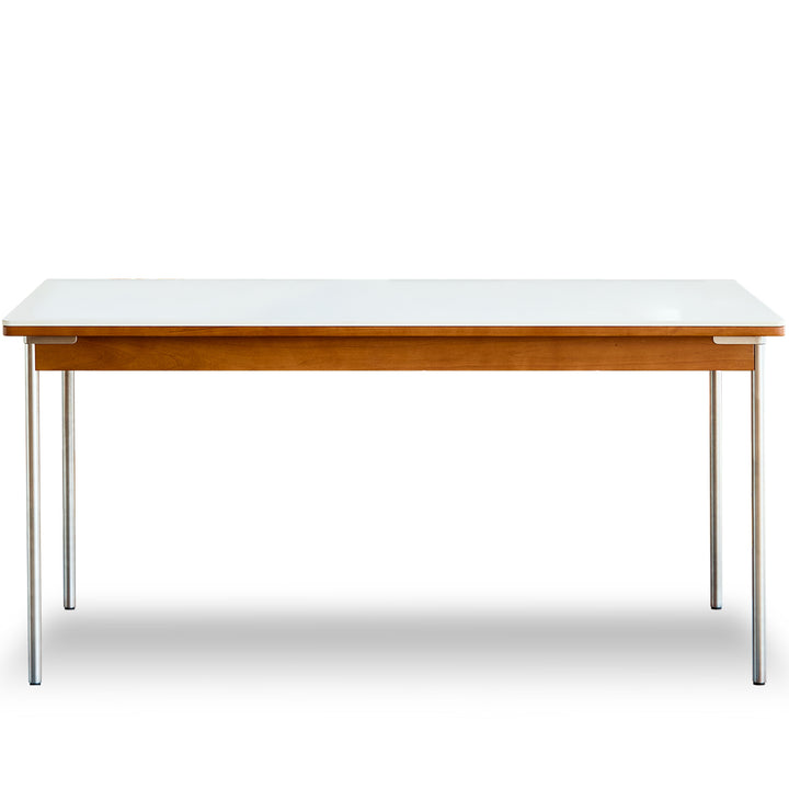 Vintage sintered stone boxwood dining table pinecone conceptual design.