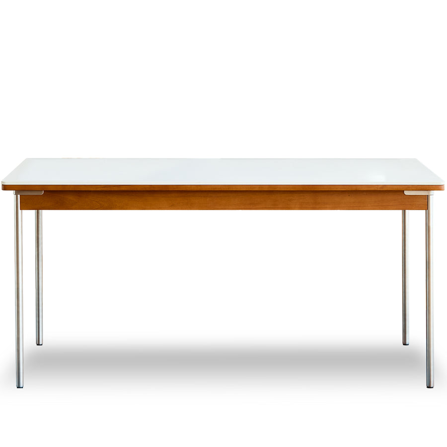 Vintage sintered stone boxwood dining table pinecone conceptual design.