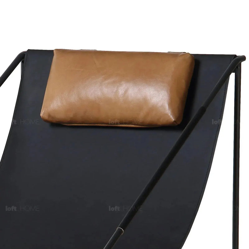 Bauhaus vege genuine leather 1 seater sofa winslow in still life.