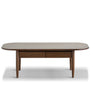 Vintage Walnut Wood Coffee Table VISTA