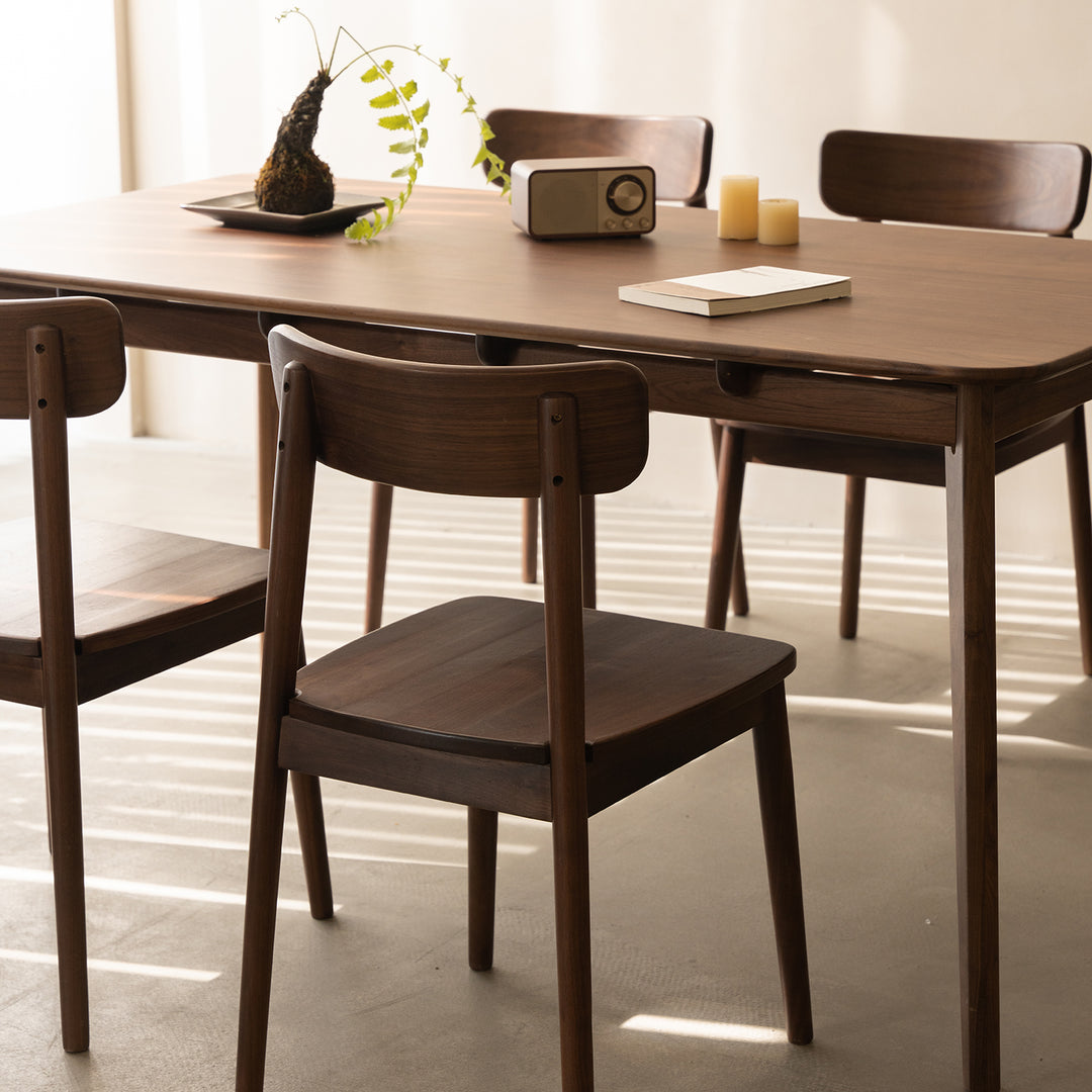 Vintage walnut wood dining chair green size charts.