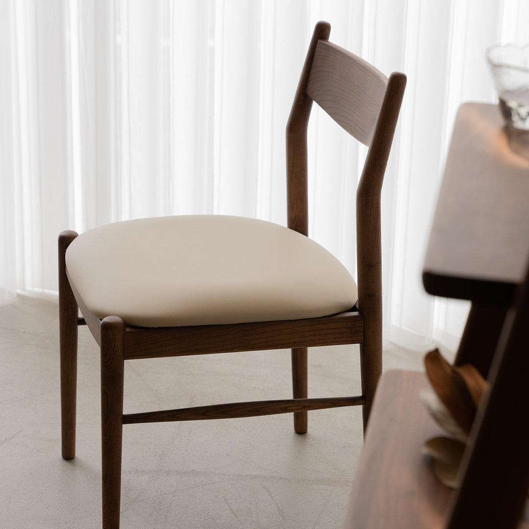 Vintage walnut wood dining chair purea size charts.