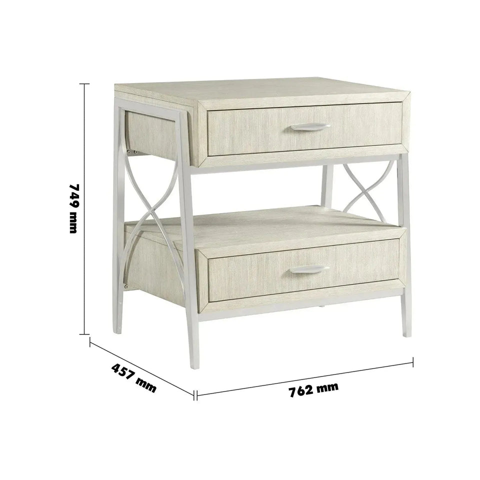 Modern wood side table lilly size charts.