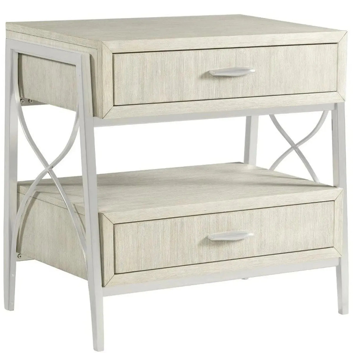 Modern wood side table lilly color swatches.