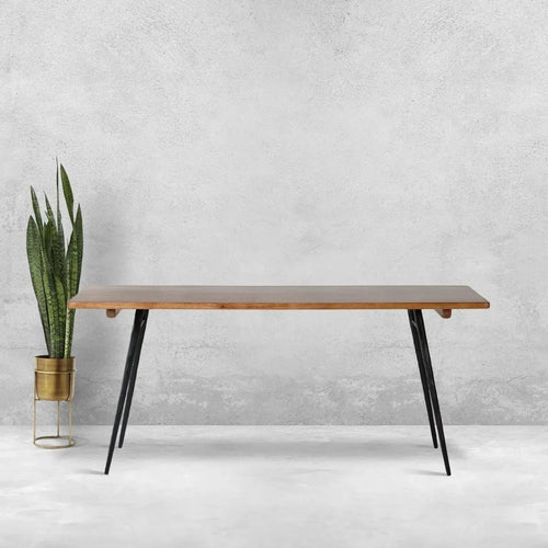 Vintage Wooden Dining Table RUSTIC Good to Know Preview-1