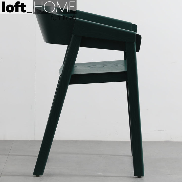 Scandinavian Wood Dining Chair SIMONE Detail 17