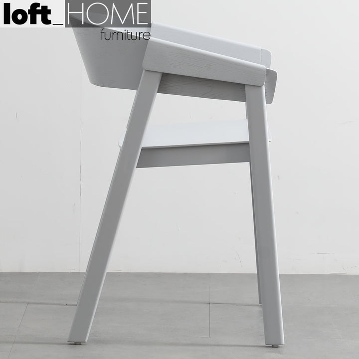 Scandinavian Wood Dining Chair SIMONE Detail 35