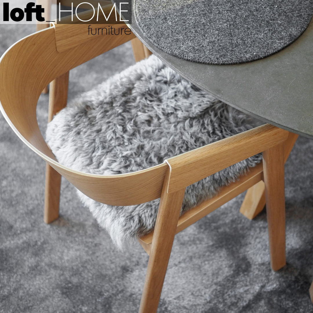 Scandinavian Wood Dining Chair SIMONE Color Swatch