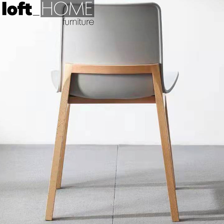 Scandinavian Plastic Dining Chair HARBOUR Life Style