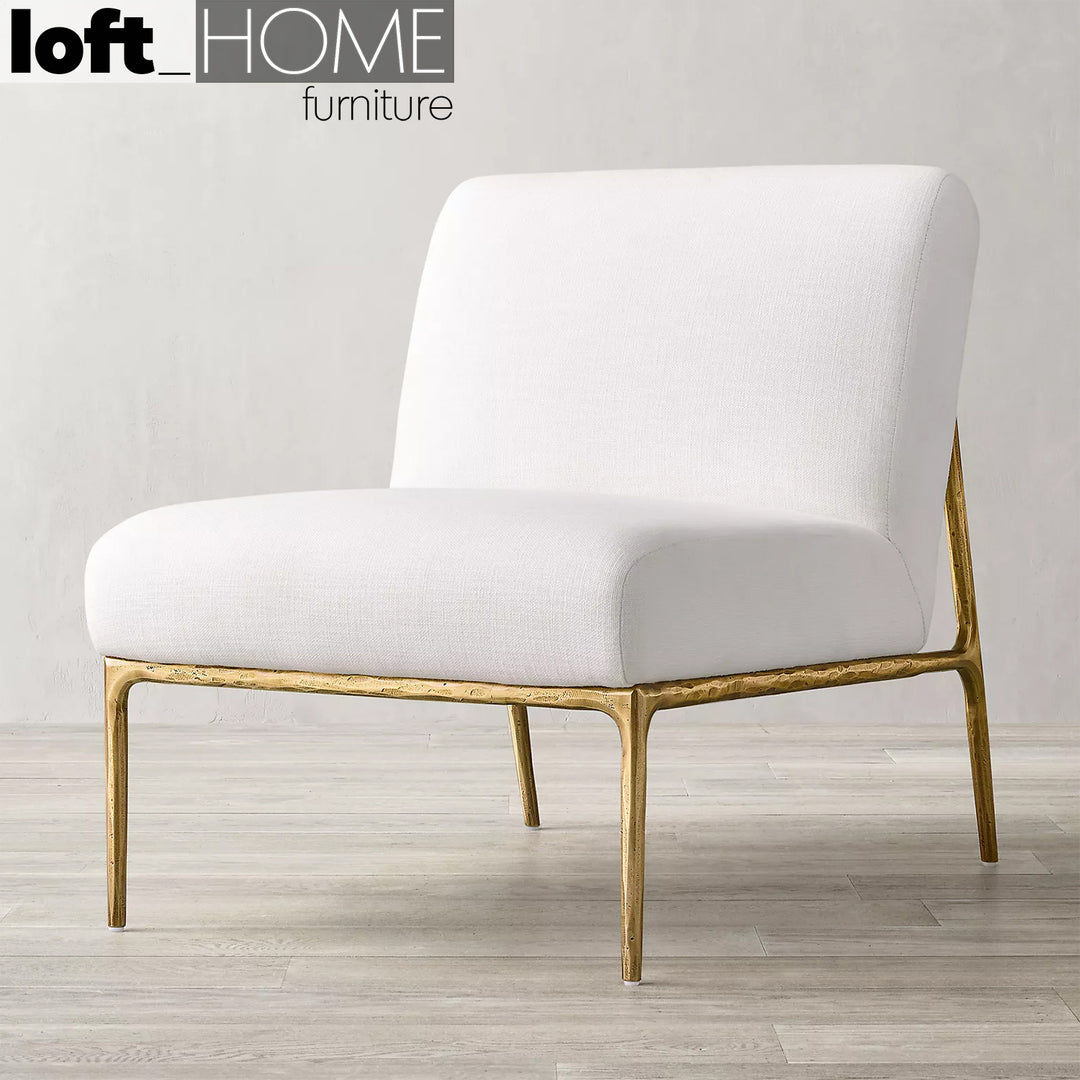 Modern Fabric 1 Seater Sofa THADDEUS ARMLESS Primary Product