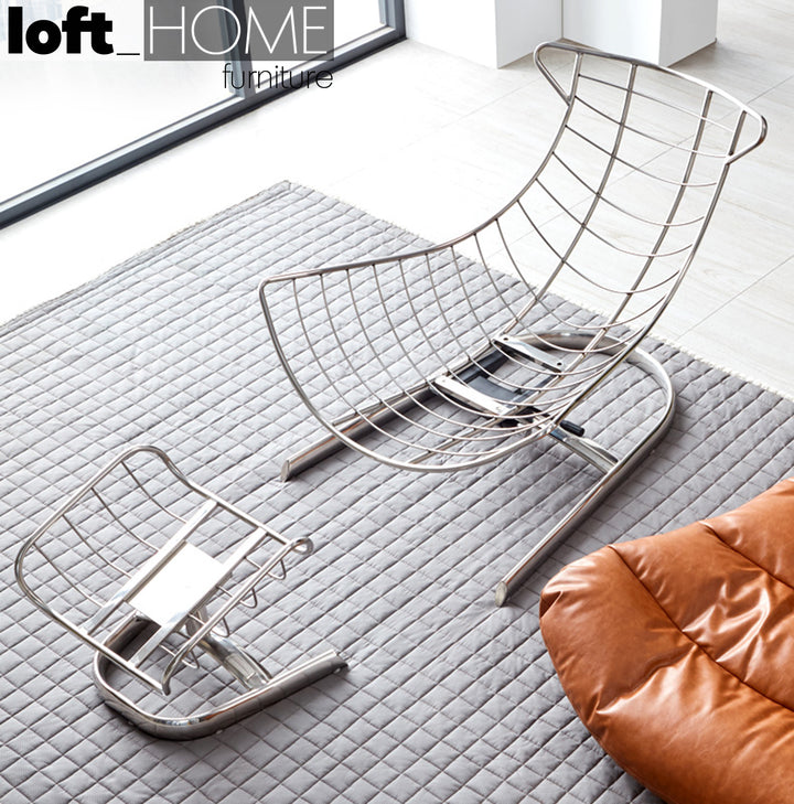 Scandinavian Fabric 1 Seater Sofa VENUS Detail