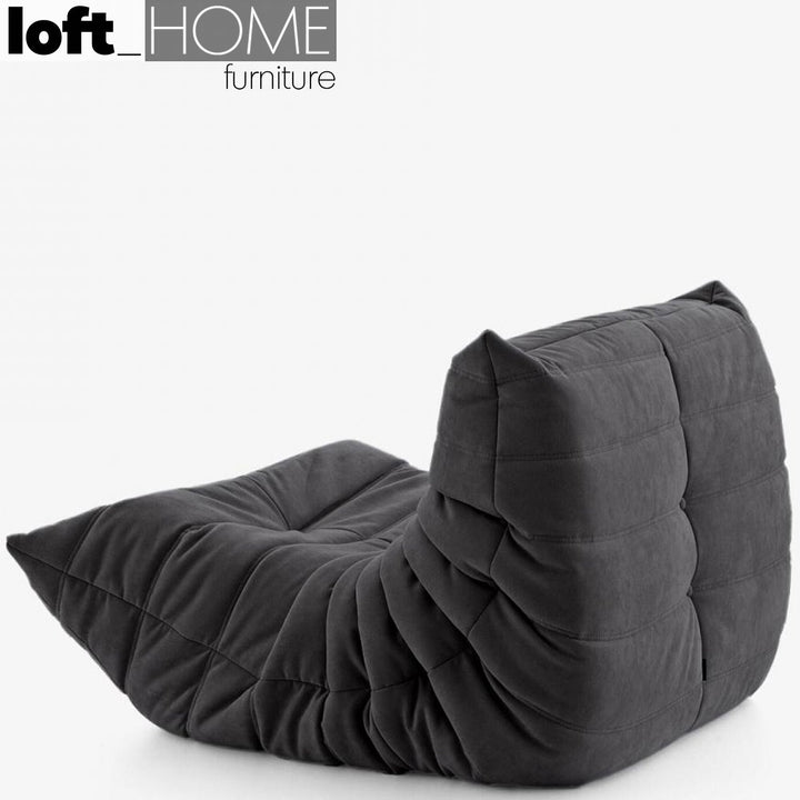 Scandinavian Fabric 1 Seater Sofa CATER Detail 16