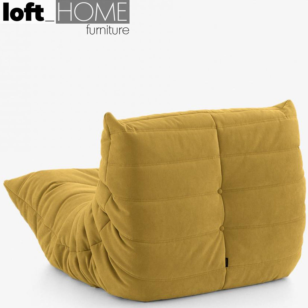 Scandinavian Fabric 1 Seater Sofa CATER Life Style