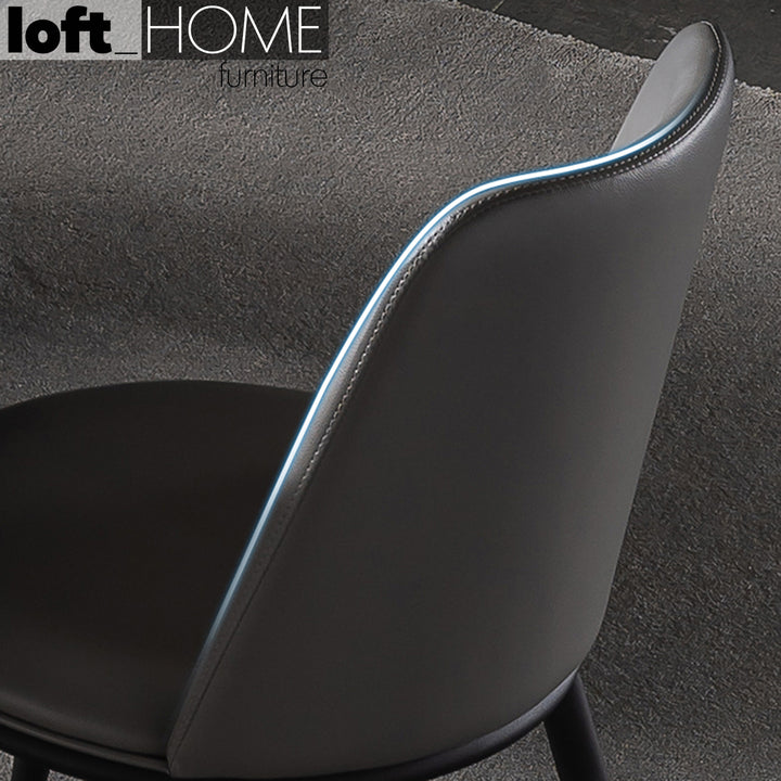 Modern PU Leather Dining Chair DIMGRAY Environmental