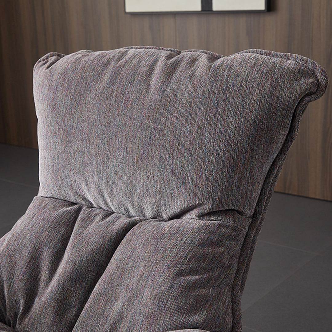 Scandinavian Fabric 1 Seater Sofa NEPTUNE Layered