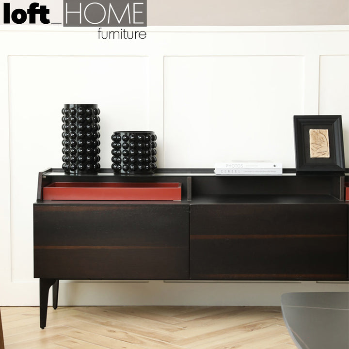 Modern Plywood TV Console ZOE Color Variant